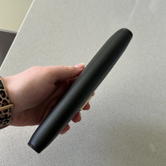 Kate Spade Black & Pink Double Bifold Wallet with Coin Pouch - Picture 9 of 10